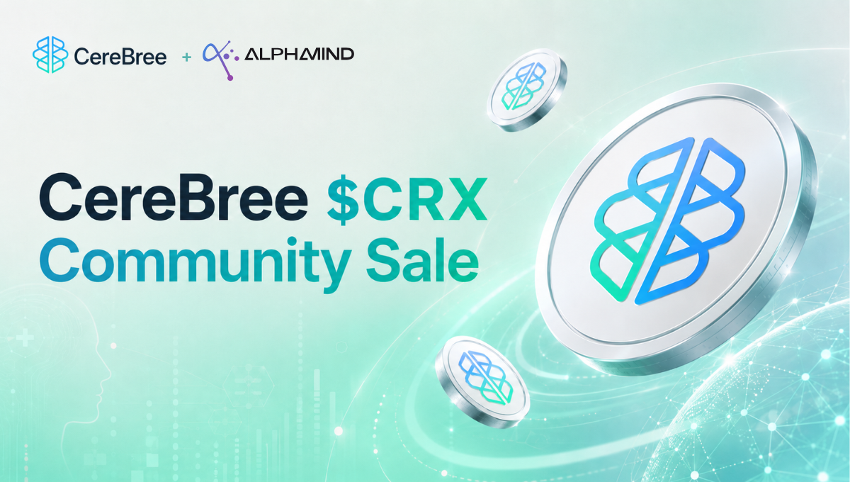 CereBree $CRX Community Sale on AlphaMind